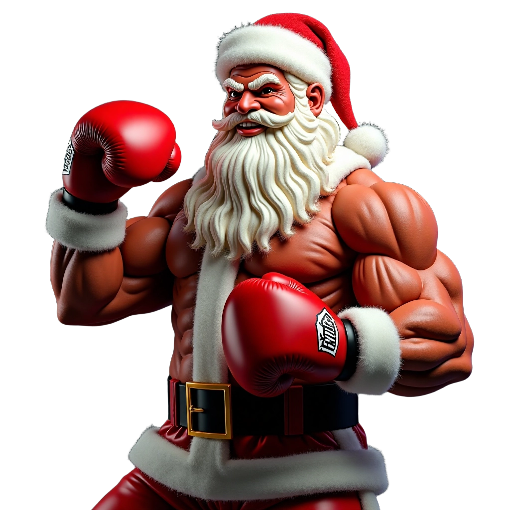 Fighting Santa